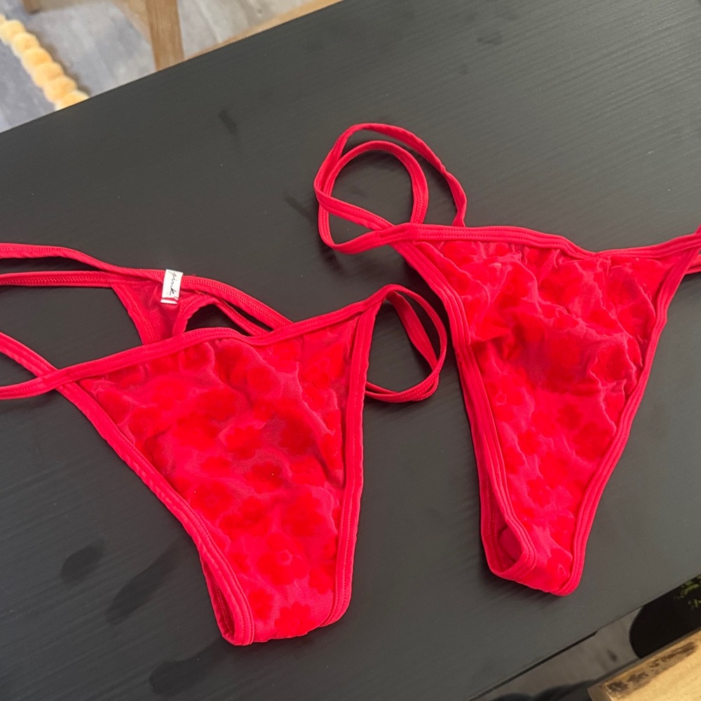 2 pack PINK thong